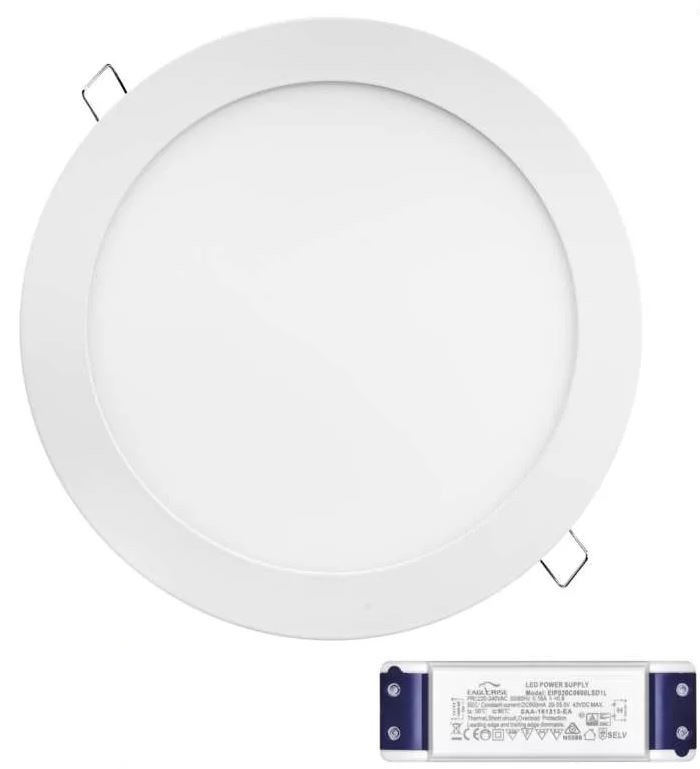 Sada LED svítidla a stmívatelného driveru Emos ZD1141S 18 W 3 000 K Emos