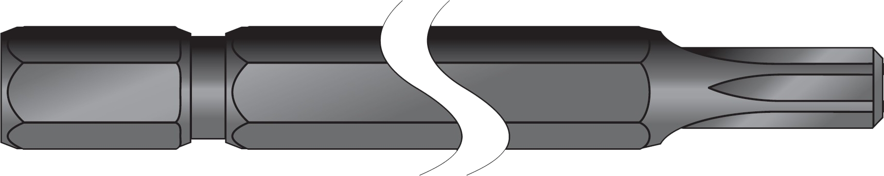 Bit šroubovací T25 150 mm KOKEŠ