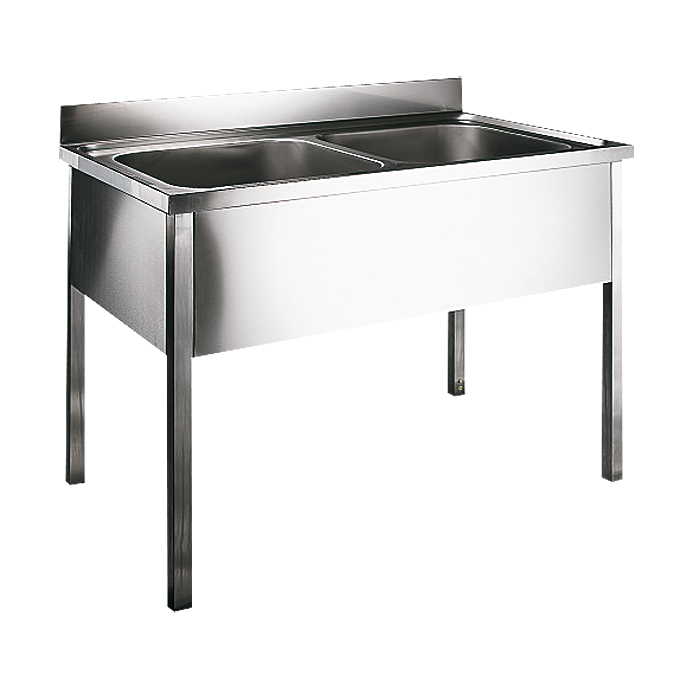 Dvojdřez nerezový Sanela SLUN 16 SANELA