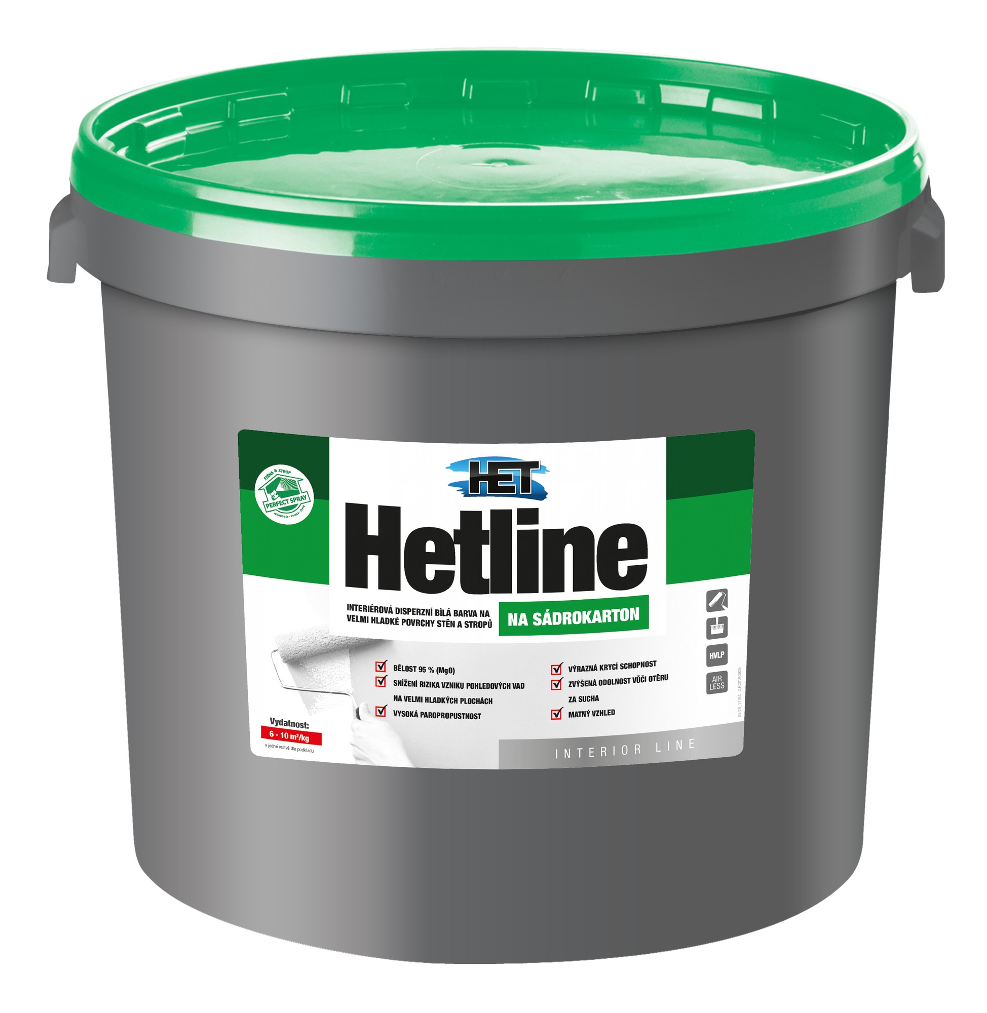 Malba interiérová HET Hetline bílá