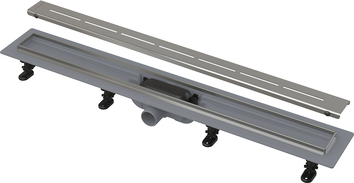 Žlab podlahový Alcaplast APZ18-650M Simple včetně roštu