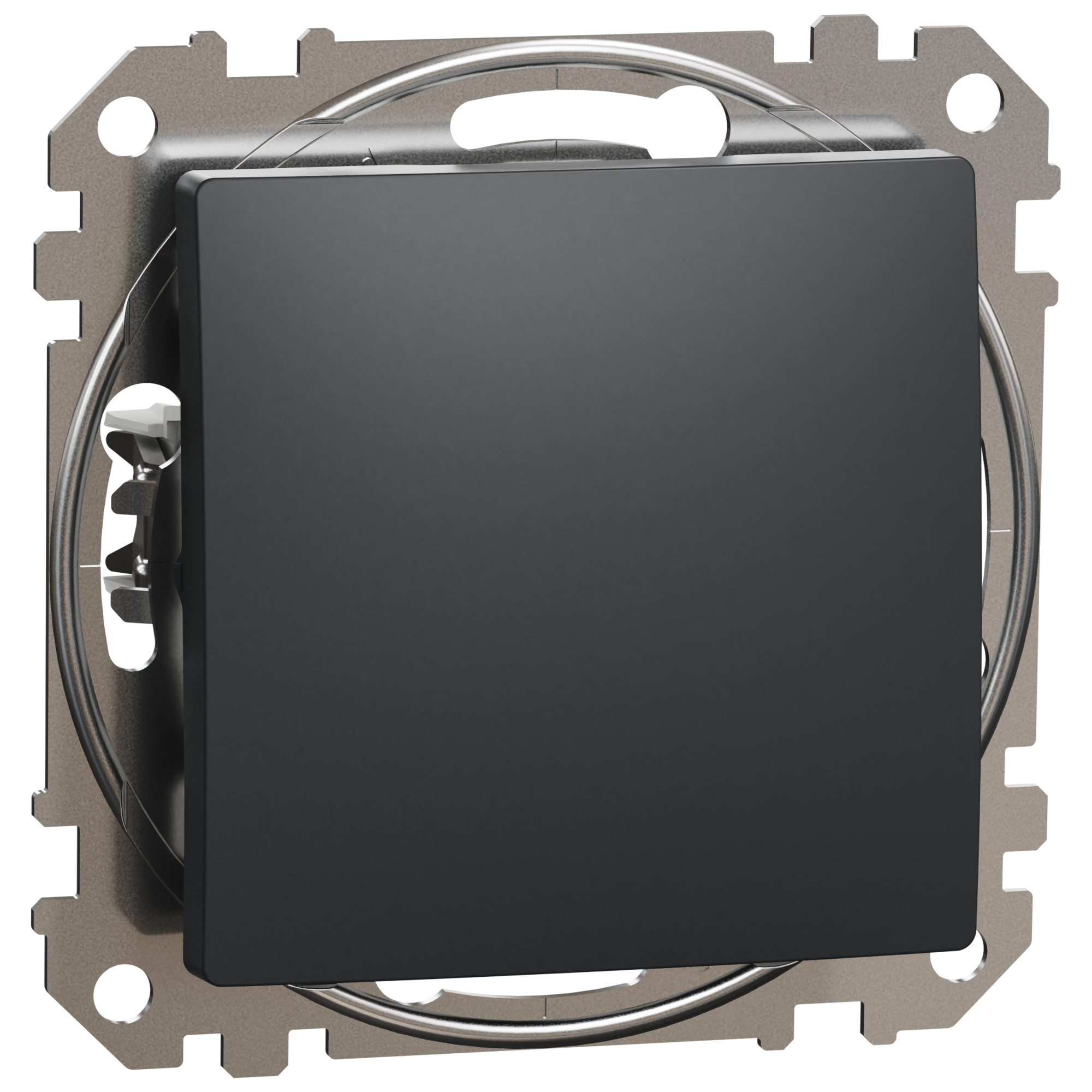 Tlačítko Schneider Sedna Design řazení 1/0 antracit