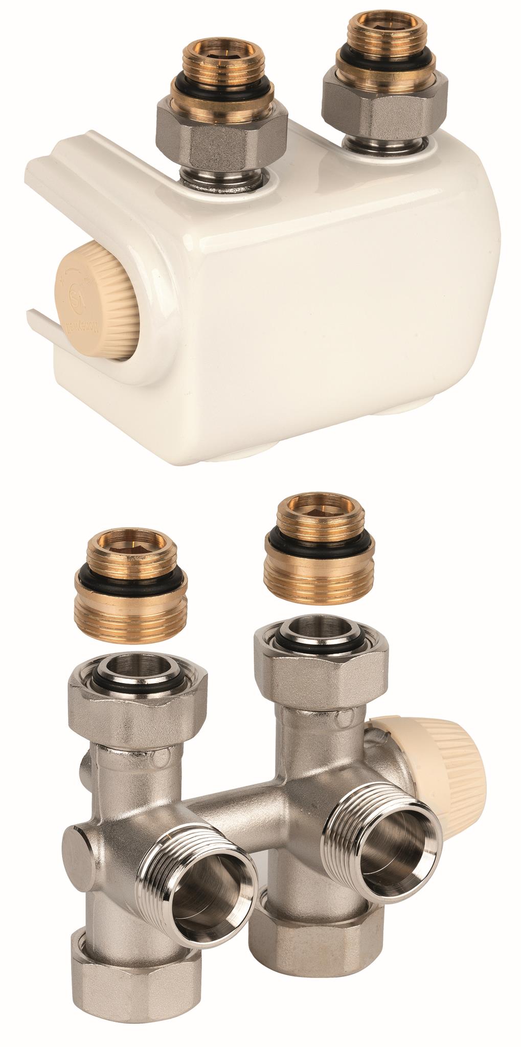 Ventil termostatický Honeywell THERAFIX UNIVERSAL bílý