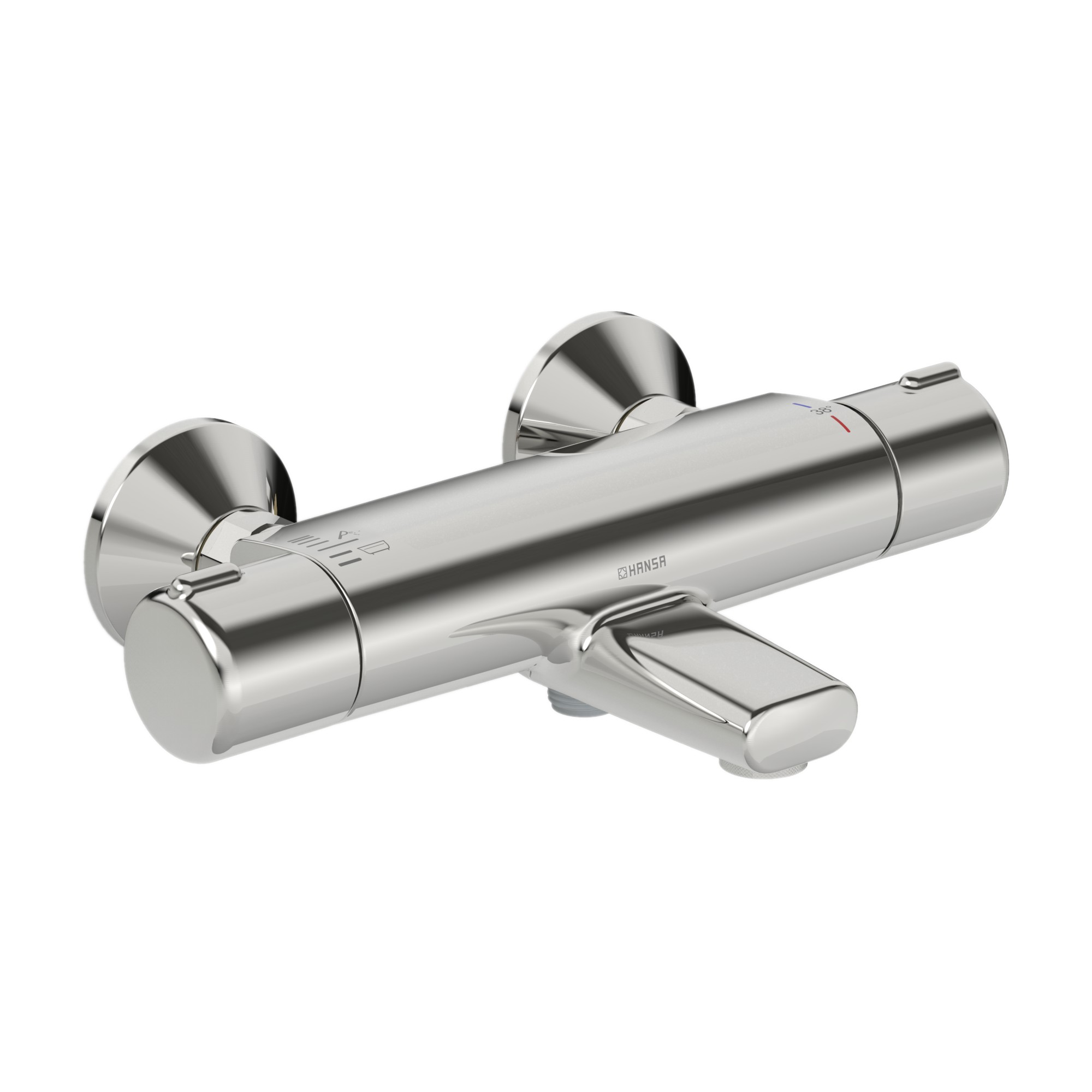 Baterie vanová termostatická Hansa MICRA 58162171 nástěnná HANSA