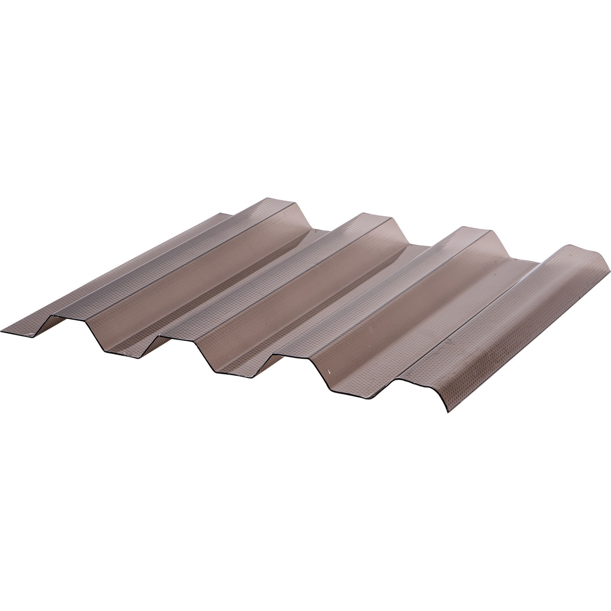 Deska polykarbonátová trapézová TOPLIGHT T 76/18 microprisma 2UV bronz 1