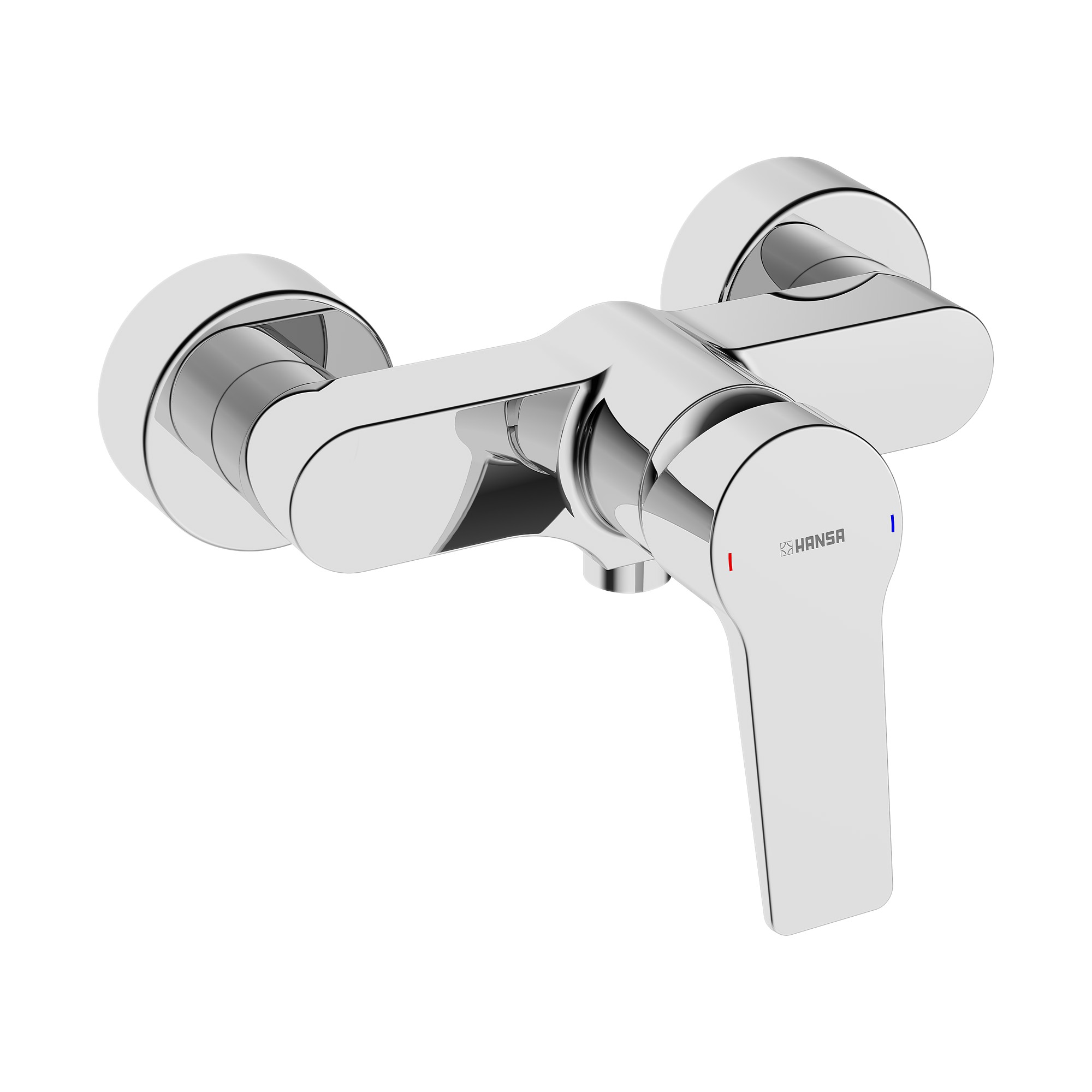Baterie sprchová nástěnná Hansa TWIST 09670183 plná páka HANSA