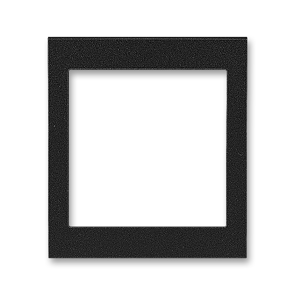 Kryt rámečku 55×55 střední Levit onyx ABB