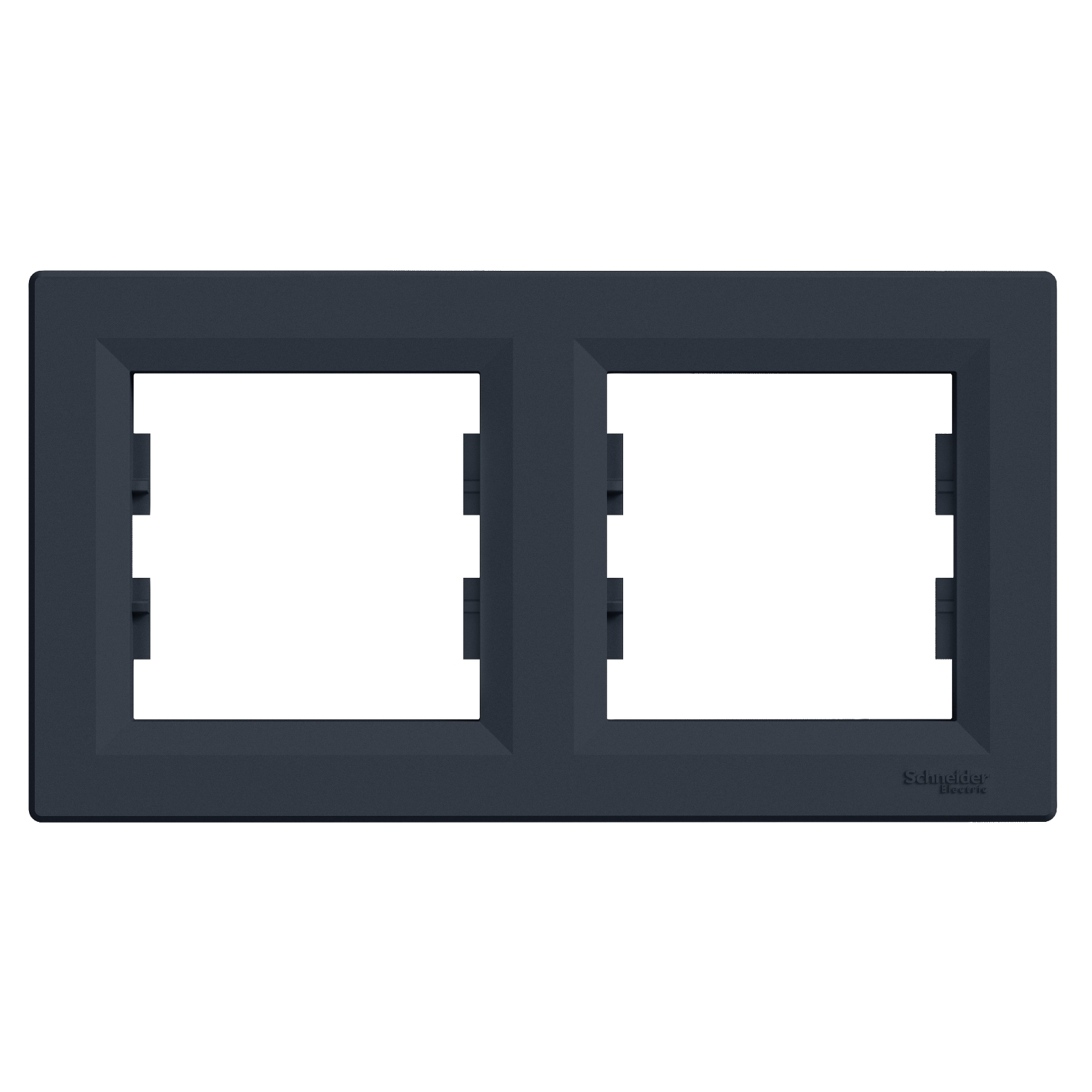 Rámeček Schneider Asfora dvojnásobný antracit