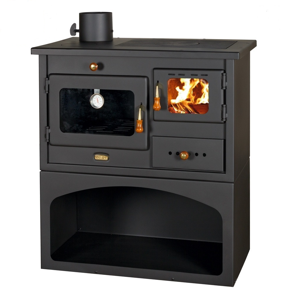 Sporák na tuhá paliva PRITY 1P34 Levá varianta PRITY