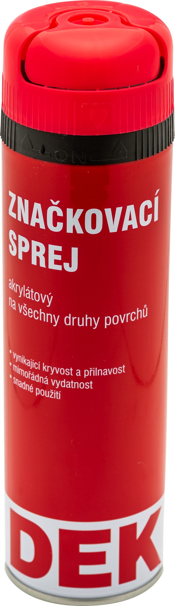 Sprej značkovací DEK červený