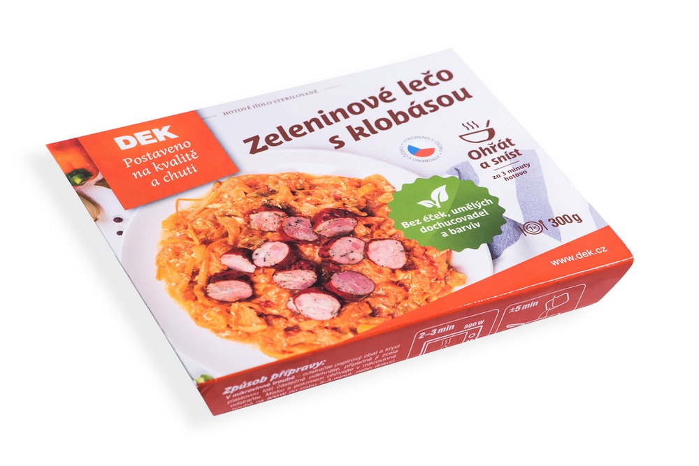 Zeleninové lečo s klobásou