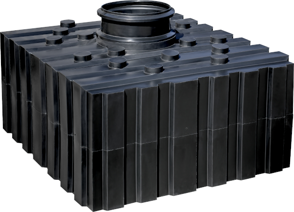 Nádrž na dešťovou vodu SPARTAKUS 4000 l