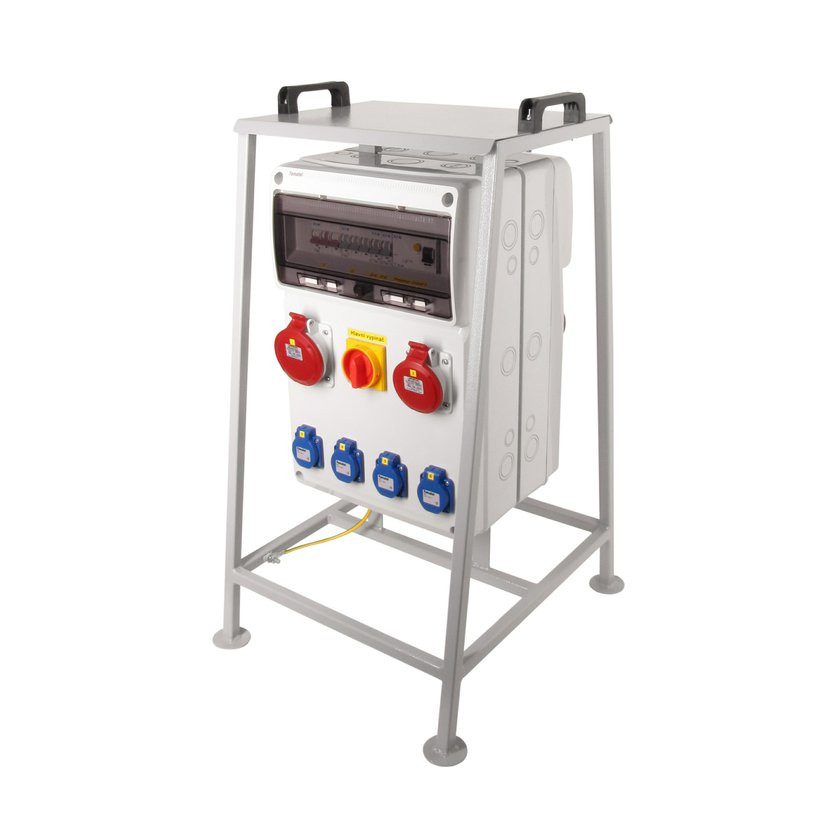 Rozváděč staveništní s elektroměrem Famatel v8627 63 A IP 44
