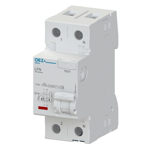 Chránič proudový OEZ LFN-40-2-030AC 10 kA 2pól 40 A