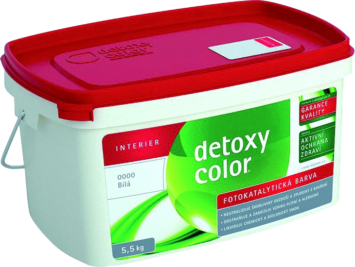 Malba interiérová ROKO Detoxy color bílá 7