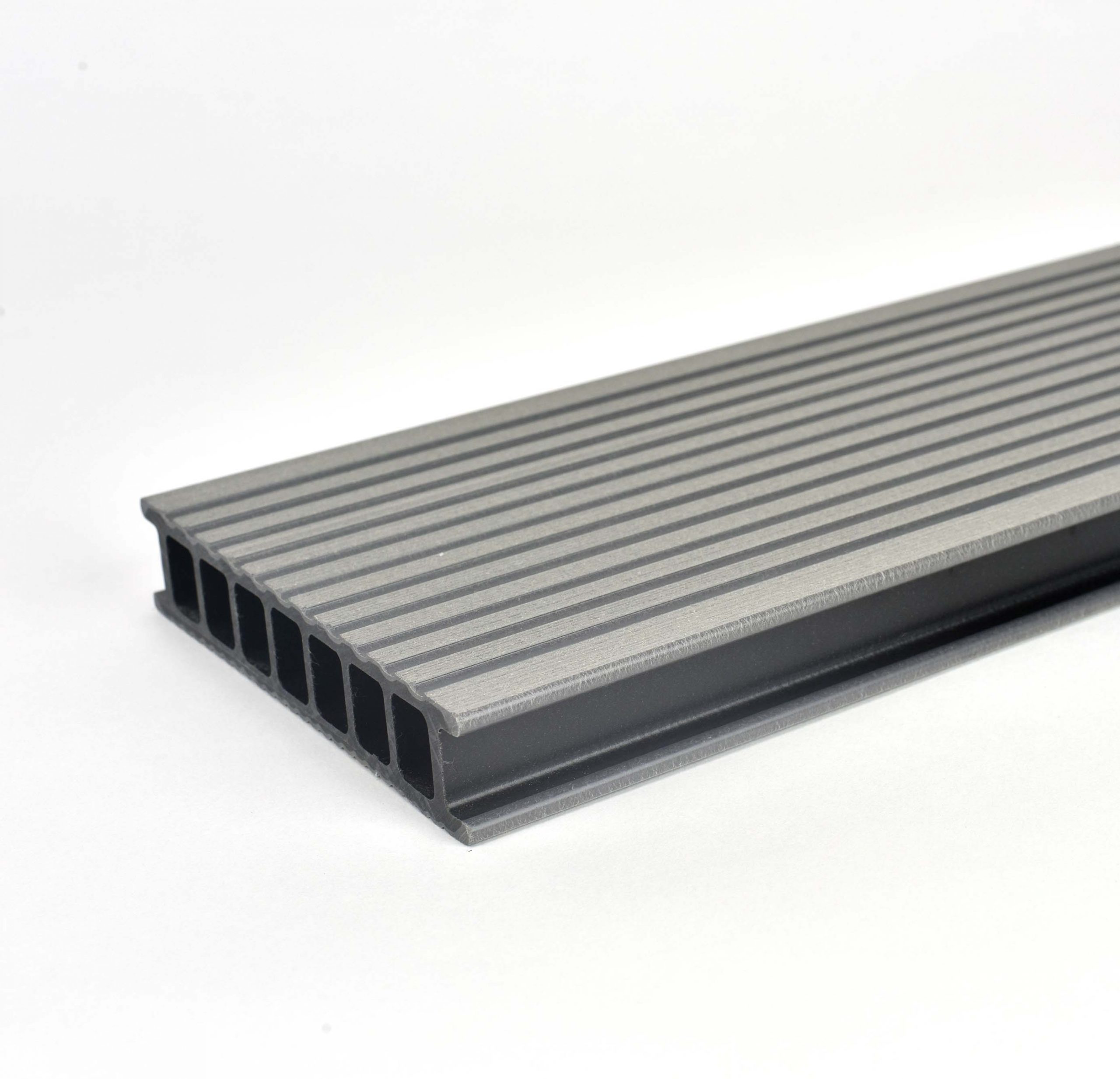 Prkno terasové dřevoplastové Twinson Terrace odstín kámen 140x28×6000 mm DECEUNINCK