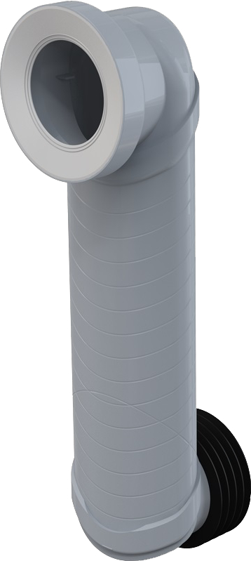 Koleno odpadu Alcaplast MS906 Slim DN 90/100 ALCA PLAST