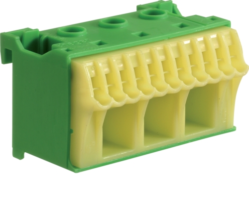 Blok bezšroubové PE svorkovnice