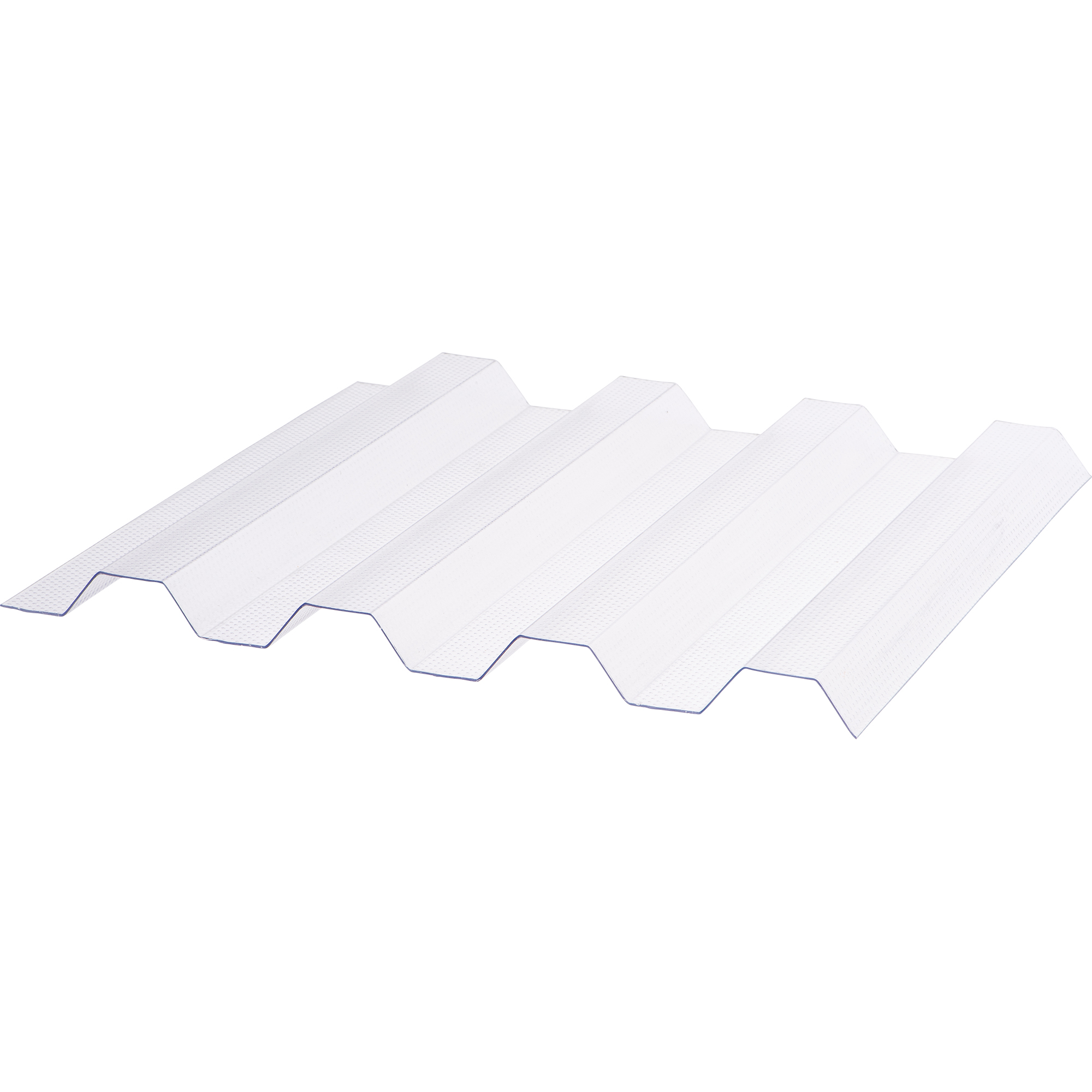 Deska polykarbonátová trapézová TOPLIGHT T 76/18 microprisma 2UV čirá 1