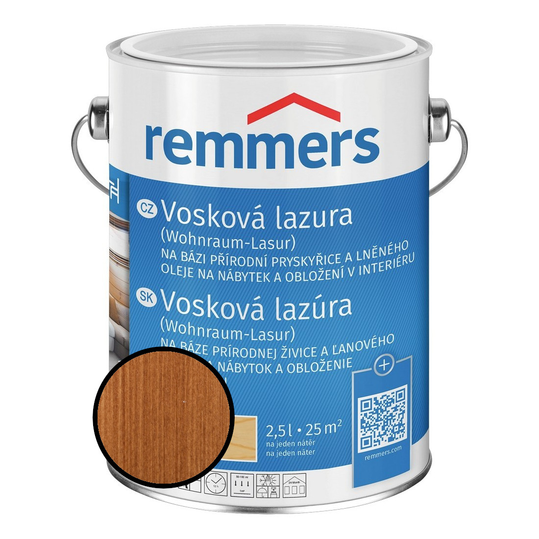 Emulze vosková Remmers Wohnraum Lasur 2307 třešeň 0
