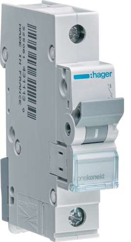 Jistič Hager MCN106 6 kA C 6 A Hager