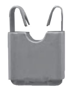 Držák univerzální pro podpěru vedení nerez clip