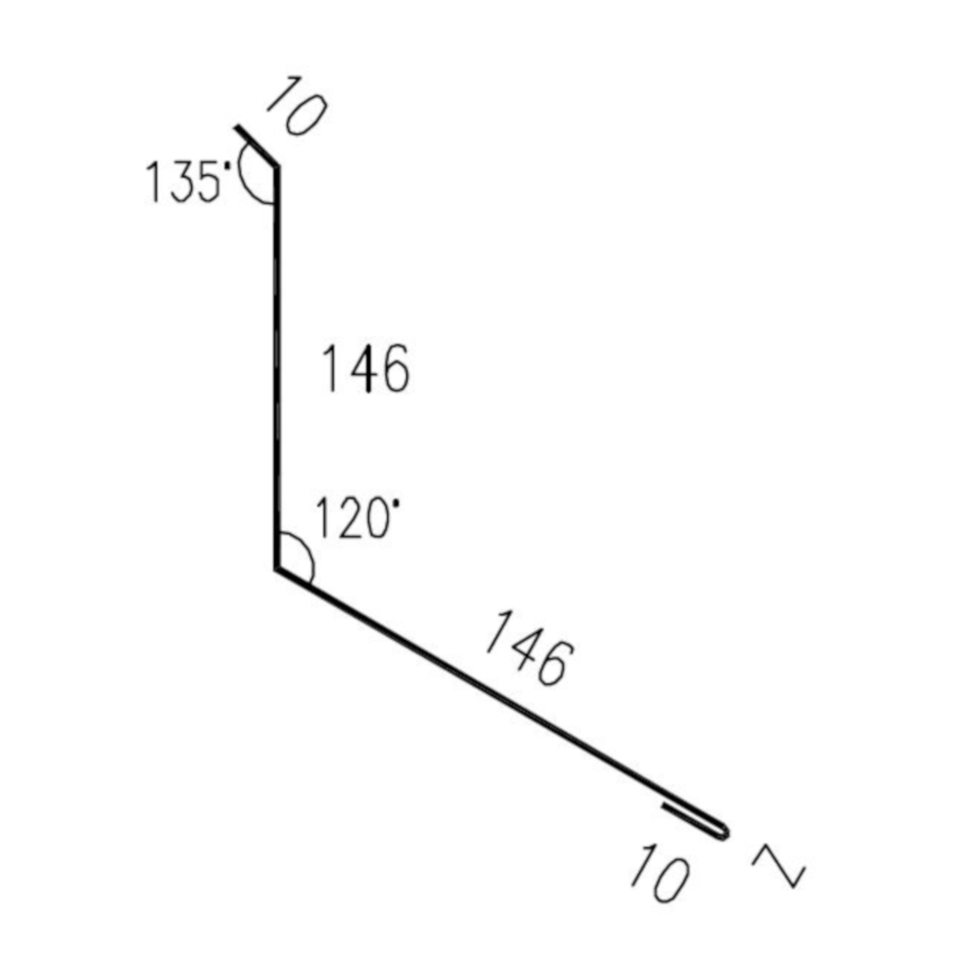 Lemování zdi rovnoběžné s okapem RS312S-120 SP25 2N068 0