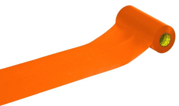 Fólie výstražná oranžová 220 mm 250 m