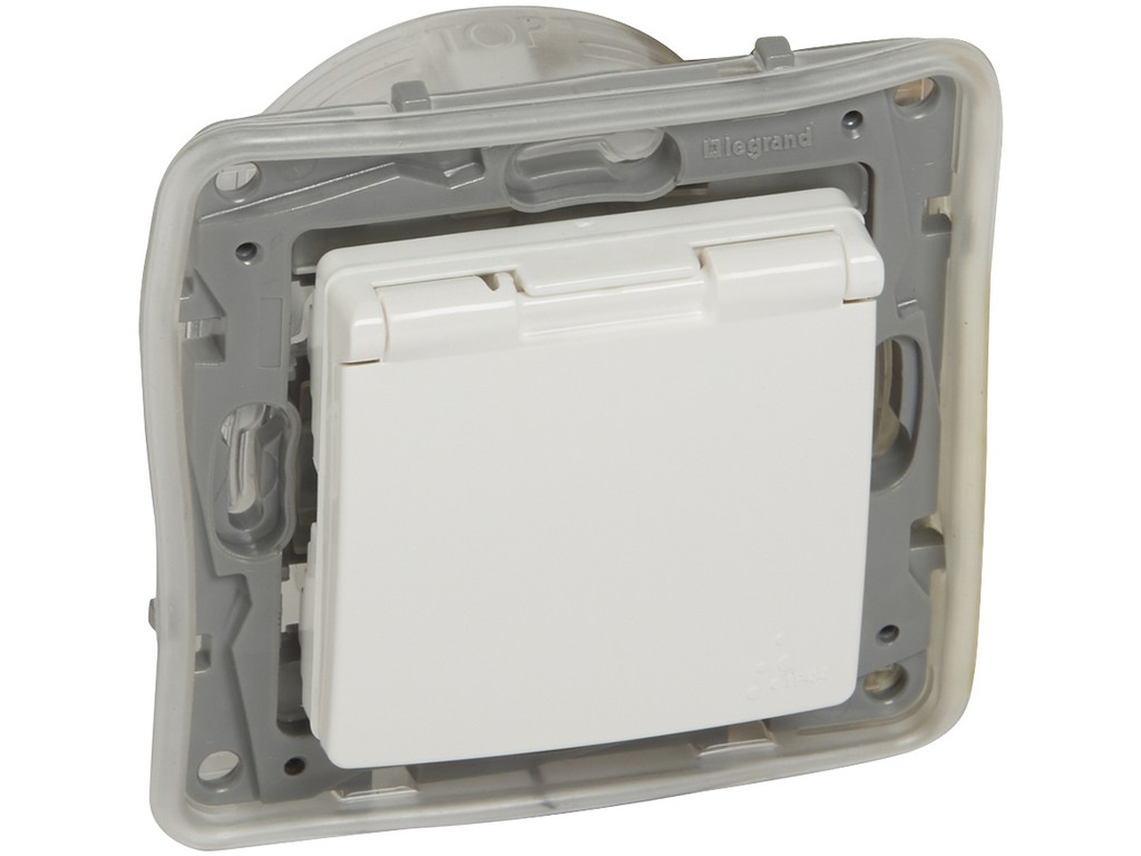 Zásuvka jednonásobná IP 44 Legrand Niloé