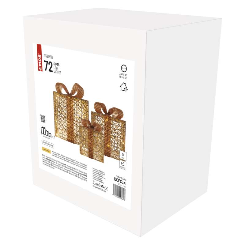 Dárky LED vánoční Emos teplá bílá