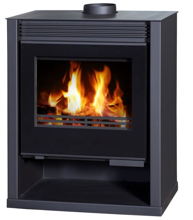 Kamna krbová Victoria Rubin Lux černá VICTORIA