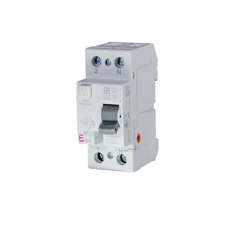 Chránič proudový ETI EFI-P2 AC 25/0.03