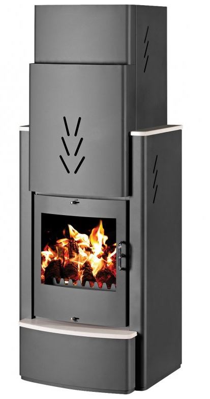 Kamna krbová Victoria Sonata grafitově šedá VICTORIA