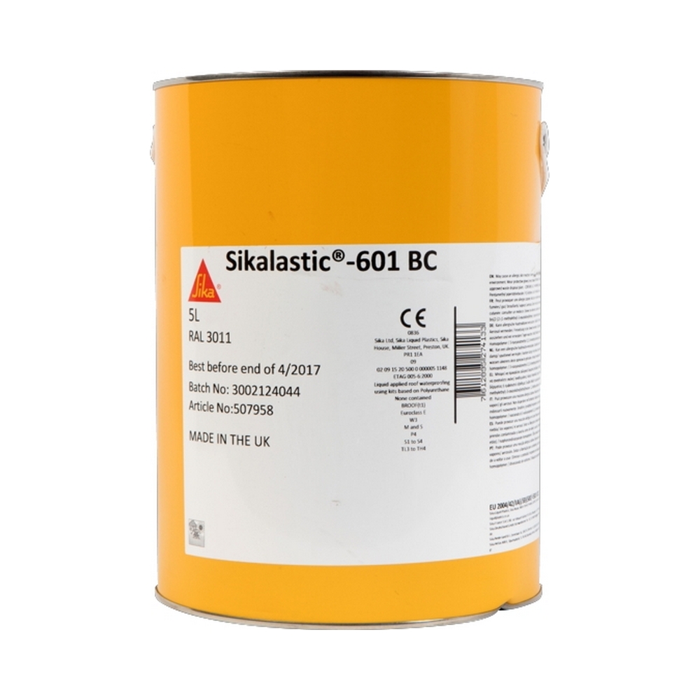 Hydroizolace Sika Sikalastic-601 BC 5 l RAL 3011 SIKA