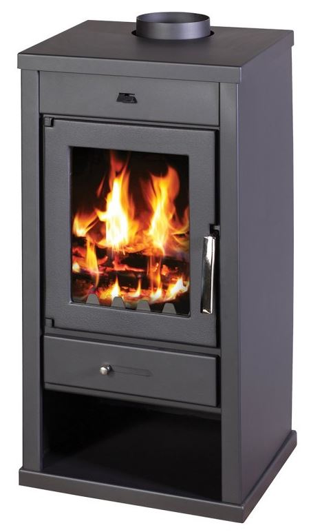 Kamna krbová Victoria Vanessa grafitově šedá VICTORIA