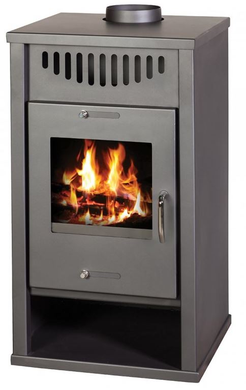 Kamna krbová Victoria Deluxe E grafitově šedá VICTORIA