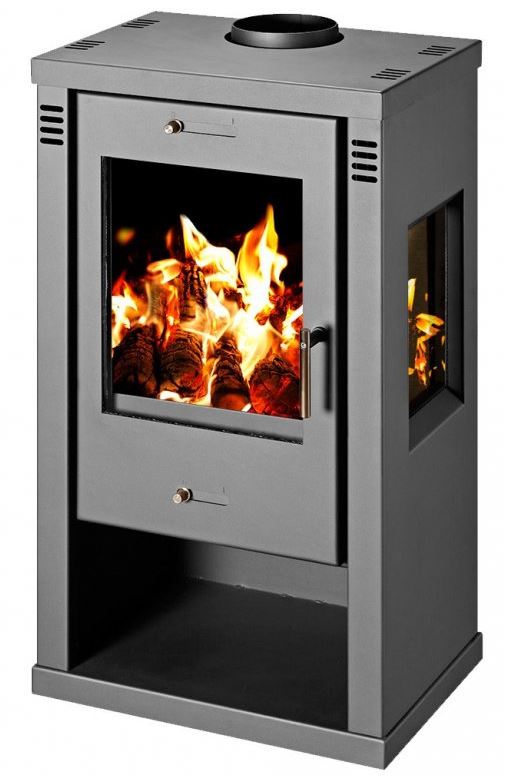 Kamna krbová Victoria Vision grafitově šedá VICTORIA