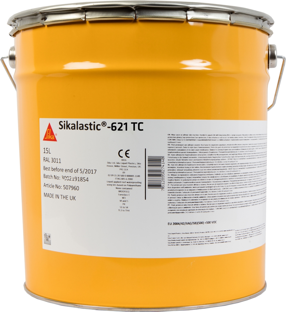 Hydroizolace Sika Sikalastic-621 TC 15 l RAL 7015 SIKA