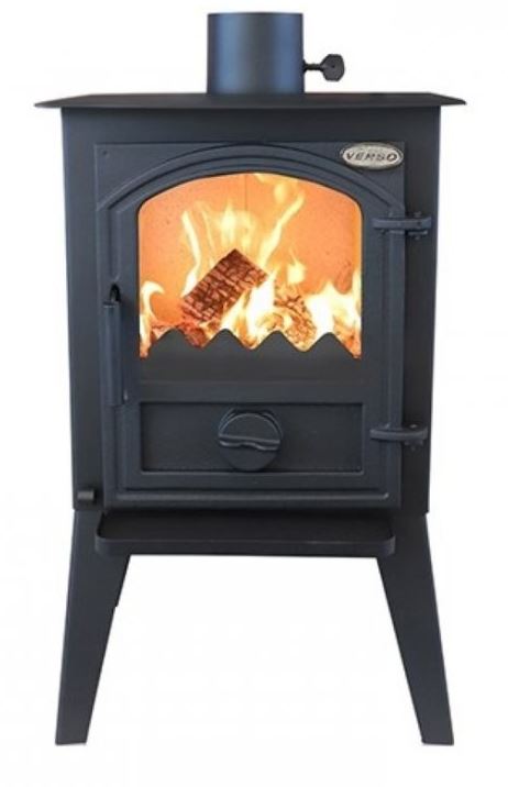 Kamna krbová Verso 1 litinová dvířka VERSO