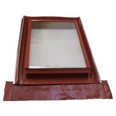 Střešní vikýř Al DEK pro profilované krytiny tmavě hnědá DEK