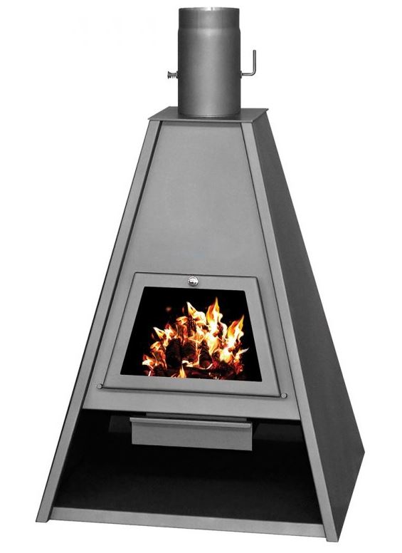 Kamna krbová Victoria Delta grafitově šedá VICTORIA