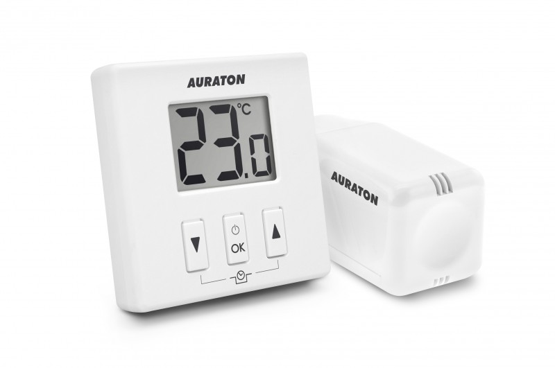 Termostat bezdrátový digitální Auraton 200TRA s hlavicí AURATON