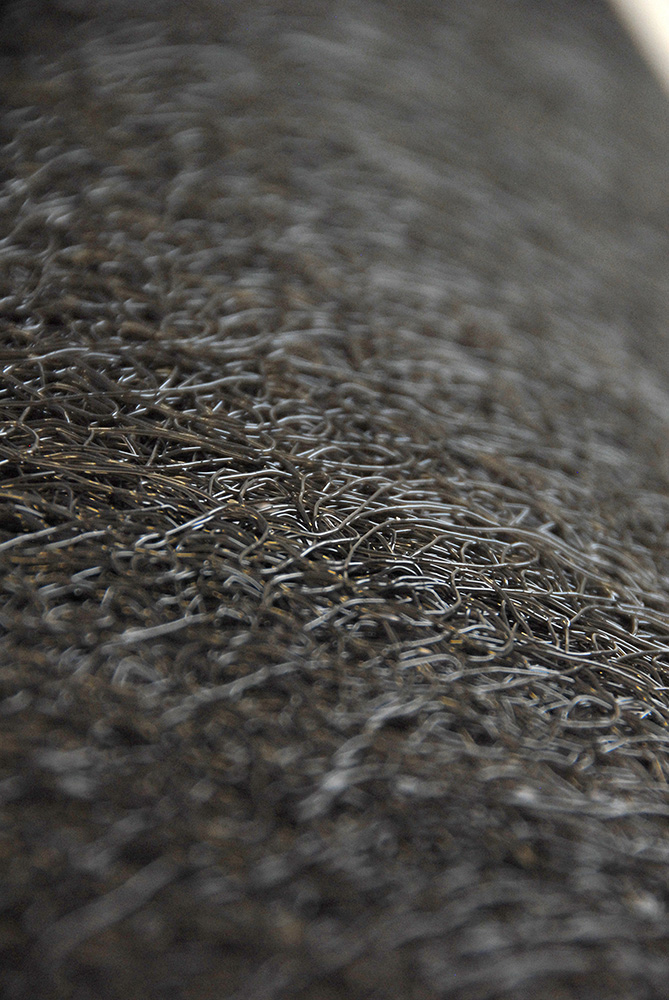 Drenážní rohož DEKDREN P 400 z prostorově orientovaných PE vláken DEK