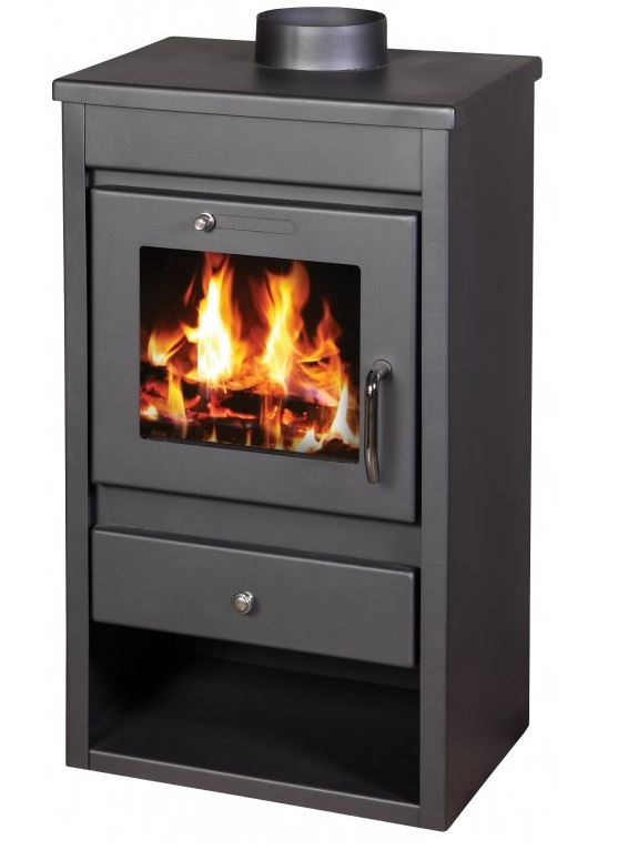 Kamna krbová Victoria Deluxe L grafitově šedá VICTORIA