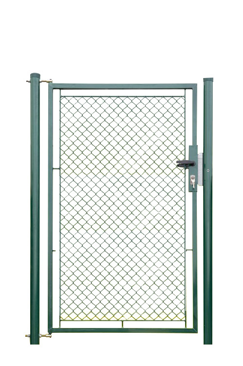 Plotová branka Prima jednokřídlá 1000 x 1000 mm pozinkovaná s PVC vrstvou. AZ Plotové centrum