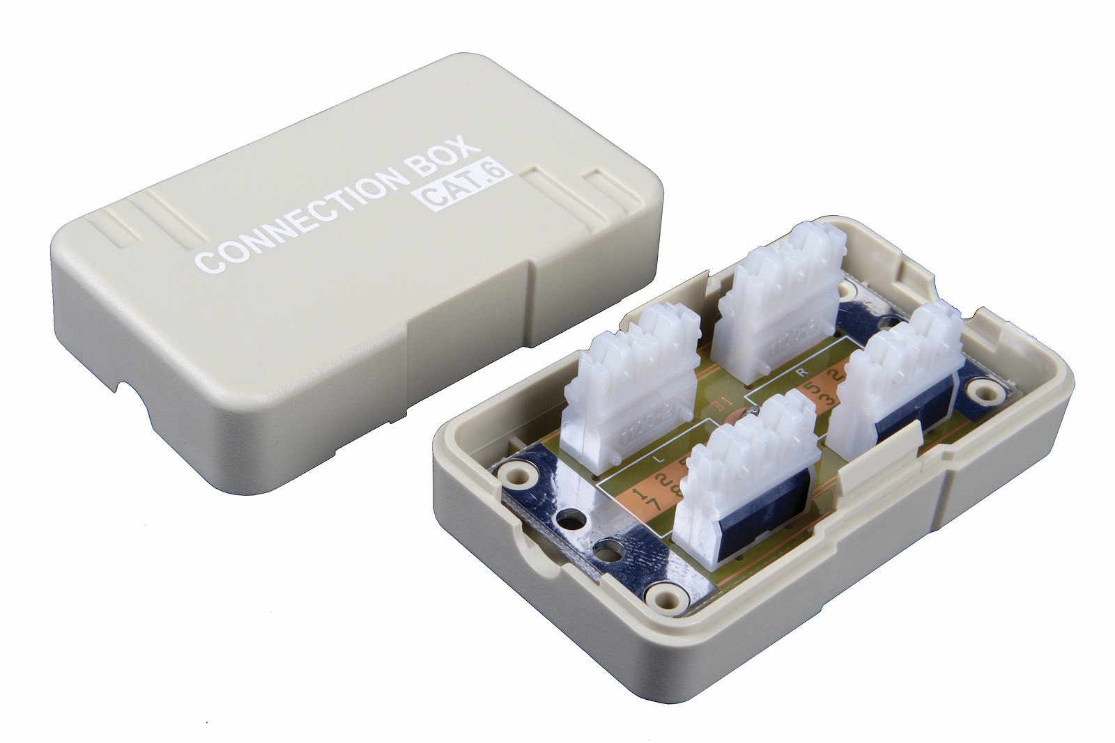 Spojovací box Solarix CAT6 UTP 8p8c LSA+/Krone