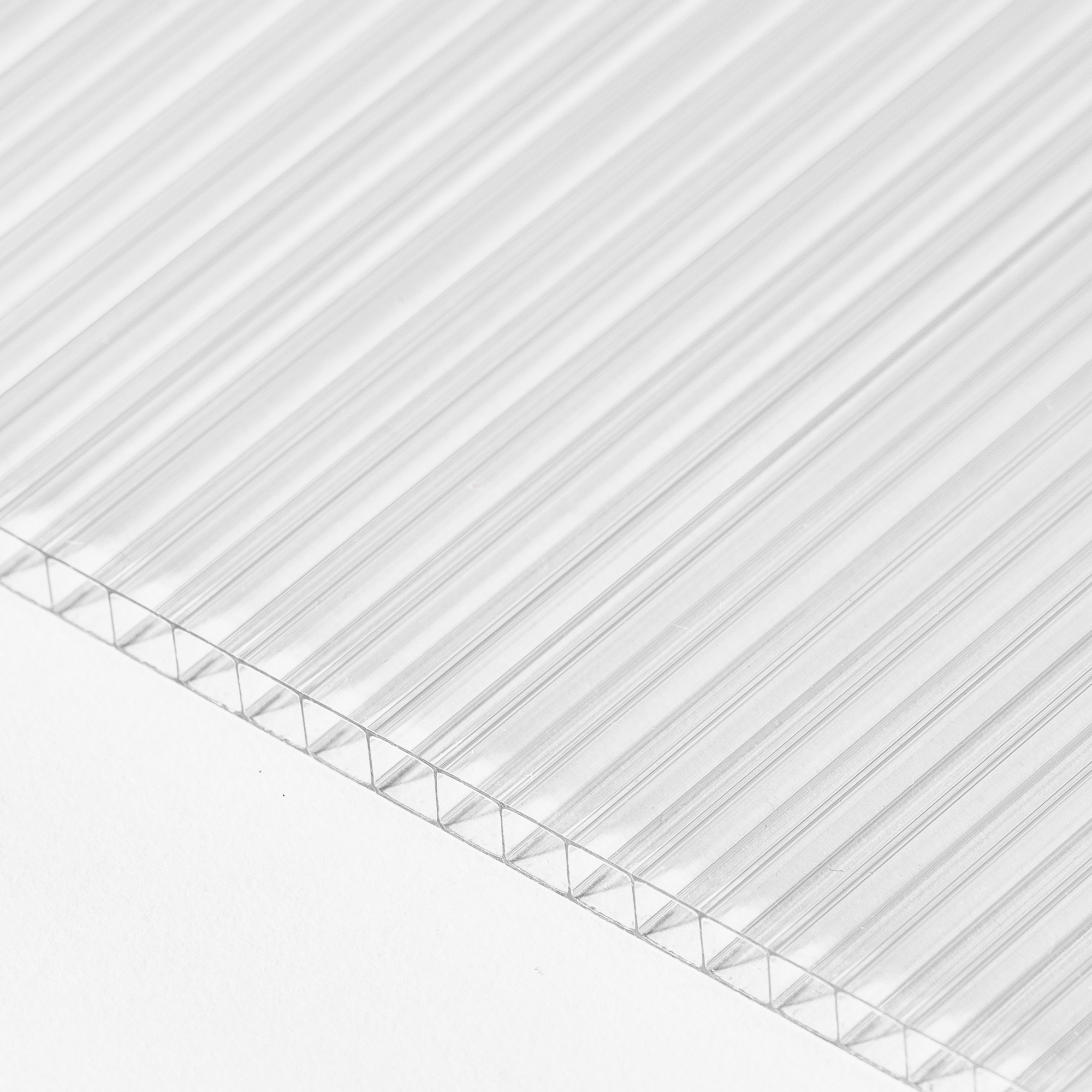 Deska polykarbonátová dutinková MULTICLEAR 6 BOX 2 WALL 1UV čirá 1050×1000 mm ARLA PLAST