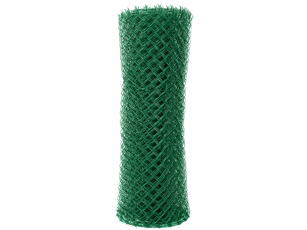 Pletivo čtyřhranné poplastované Ideal Zn + PVC ZAPLETENÉ zelené výška 1600 mm