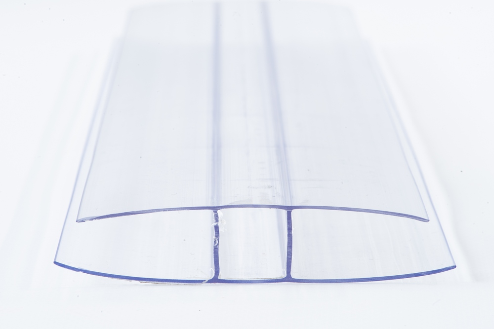 Polykarbonátový profil spojovací tvaru H rozteč 25mm délka 6m ARLA PLAST