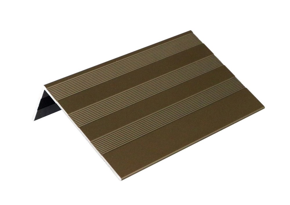 Profil L ALU DŘEVOplus světle hnědá 30×52×4000 mm